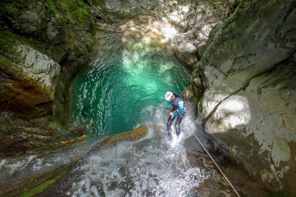 canyoning isère