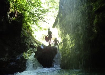 Premier Saut dans le canyon de l'Infernet