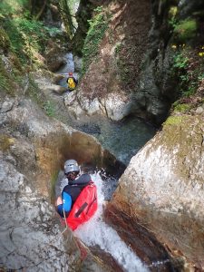 Enchainement de bassins pissarde