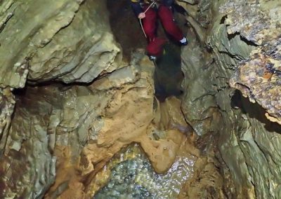 spéléologie chartreuse gouffre cambise stalagmite chambéry