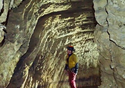 spéléo chartreuse grotte cambise Rhône concrétions