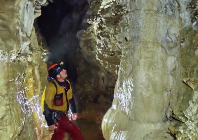 spéléo alpes grotte cambise isère rivière