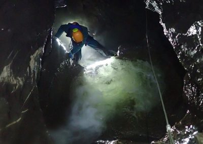 Cascade le la Grotte de la Diau