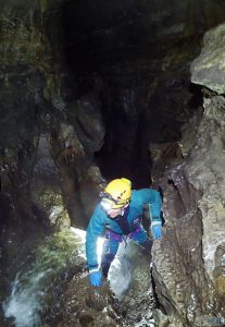 Cascade le la Grotte de la Diau