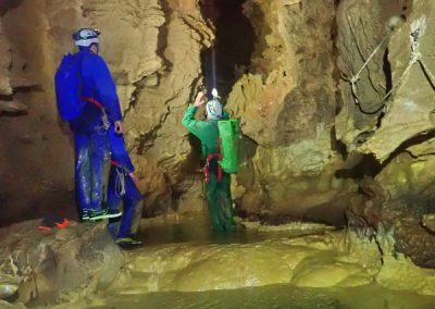 spéléologie vercors traversée pont en royans