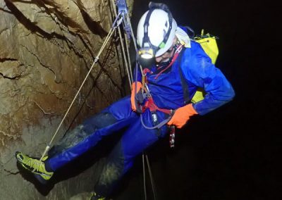 spéléologie vercors traversée chevaline canyon vasque