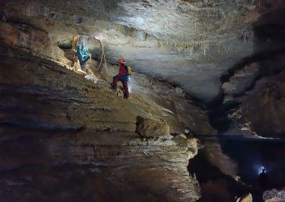 spéléologie vercors traversée extreme chevaline