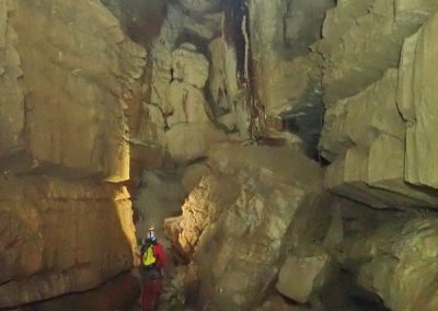 spéléologie vercors traversée bourne coulmes