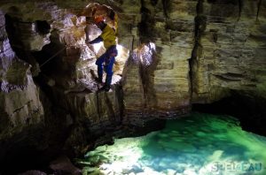 rivière souterraine cuves sassenage spéléologie grenoble