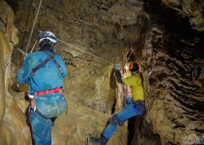 vire spéléologie grotte eymards vercors Grenoble
