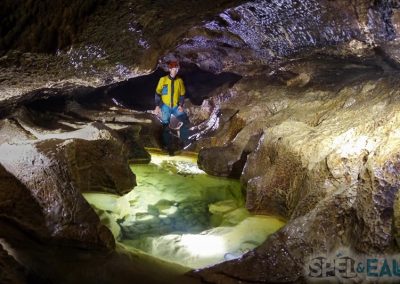 Spéléologie prerouge bauges Annecy chambery initiation enfant