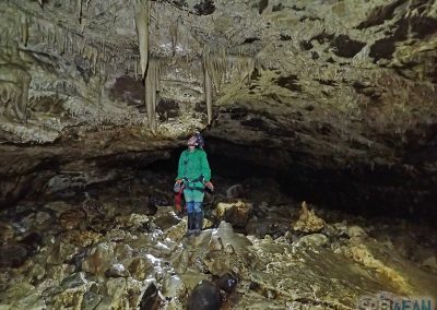 Spéléologie prerouge bauges Annecy chambery initiation enfant