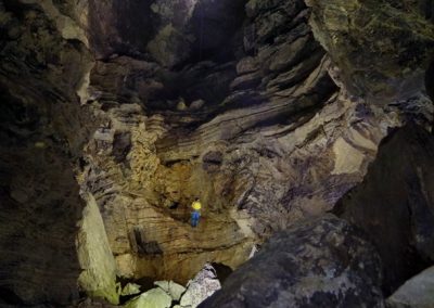 gigantesque salle spéléologie cuves Sassenage Grenoble