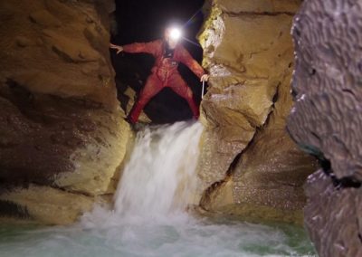 Spéléologie vercors gournier rivière lyon crue