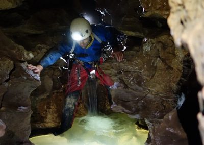 rivière souterraine Cavale spéléologie bauges Feclaz Revard