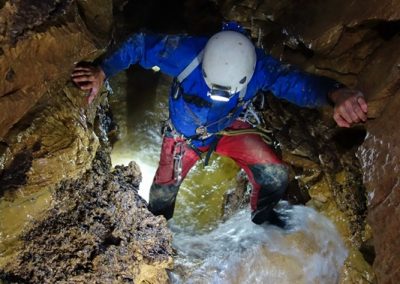 rivière souterraine Cavale spéléologie bauges Feclaz Revard