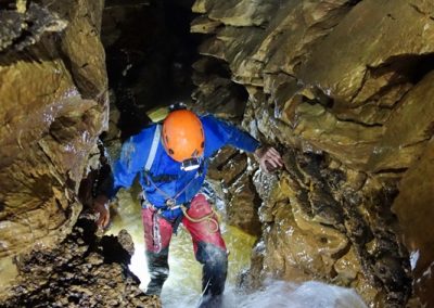 rivière souterraine Cavale spéléologie bauges Feclaz Revard