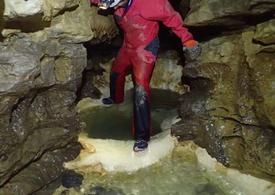 rivière souterraine Cavale spéléologie bauges Feclaz Revard