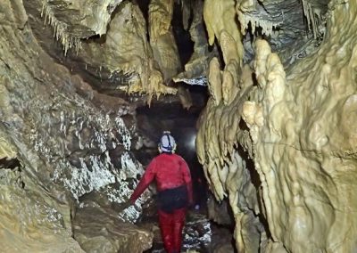 concrétion stalagmite stalactite Cavale spéléologie bauges Feclaz Revard