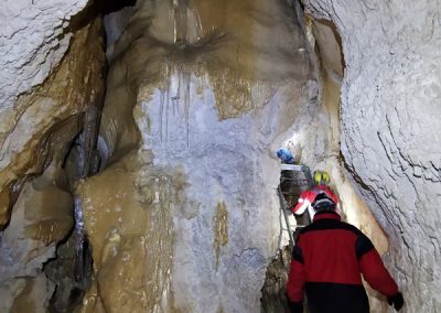 Spéléologie speleorando chambery bauges margeriaz