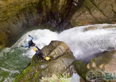 canyoning vercors furon bas grenoble isère saut