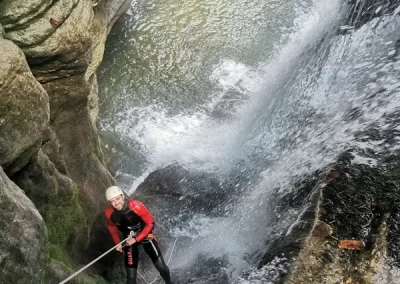 canyoning vercors furon bas grenoble isère rappel