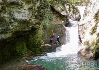 canyoning vercors furon bas grenoble 38 saut