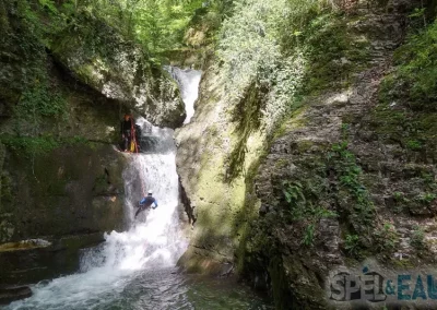 canyoning vercors furon bas grenoble isère arche