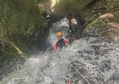 canyoning vercors furon 2 grenoble isère rappel