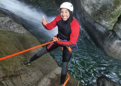canyoning vercors furon grenoble isère rappel