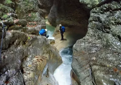 canyoning chartreuse infernet grenoble isère saut
