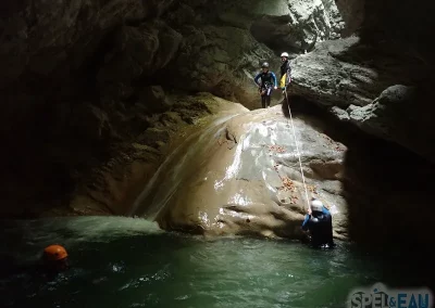canyoning chartreuse infernet grenoble isère saut
