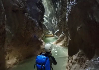 canyoning chartreuse infernet grenoble isère encaissement