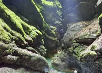 canyoning chartreuse infernet grenoble isère encaissement