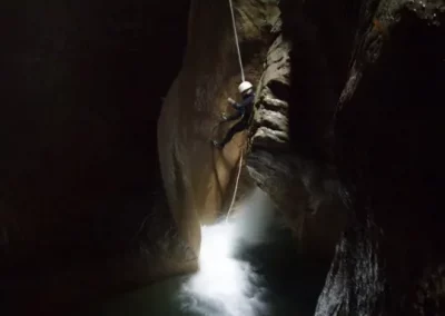 canyoning chartreuse infernet grenoble isère rappel