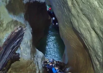 canyoning chartreuse infernet grenoble isère étroiture