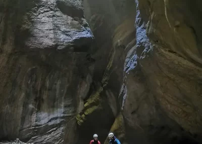 canyoning chartreuse infernet grenoble isère encaissement
