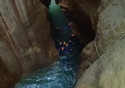 canyoning chartreuse infernet grenoble isère vasque