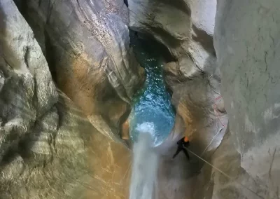 canyoning chartreuse infernet grenoble isère rappel