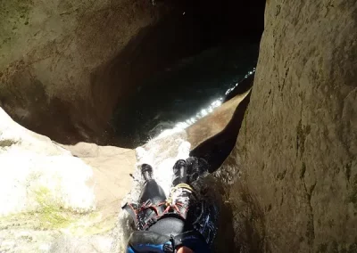 canyoning vercors moules marinières grenoble isère toboggan