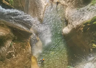 canyoning chartreuse cascade alloix grenoble isère