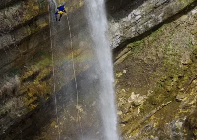 canyoning chartreuse cascade alloix grenoble isère