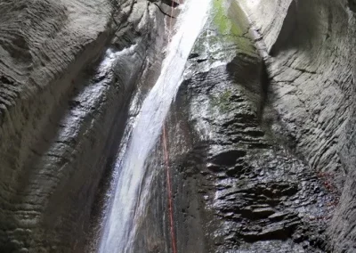 annecy canyoning bornes cascade angon doussart saut