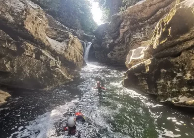 canyoning chartreuse grenoble toboggan lyon chailles