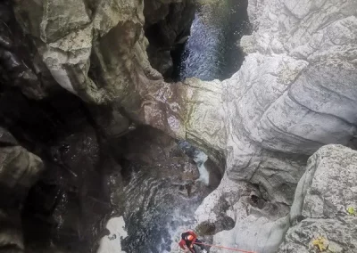 canyoning chartreuse tourisme grenoble lyon cascade 25m