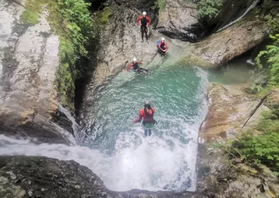 canyoning vercors grenoble ecouges bas saint gervais