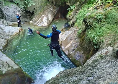 canyoning vercors grenoble ecouges bas 38