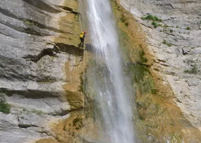 canyoning vercors grenoble ecouges grande cascade