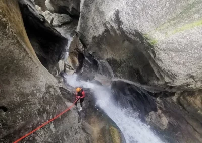vercors canyon grenoble ecouges sport sensation cascade