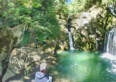canyoning vercors furon bas grenoble isère saut